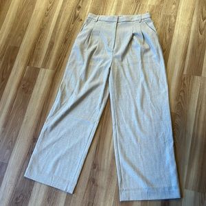 Wide Leg High Waist Trouser